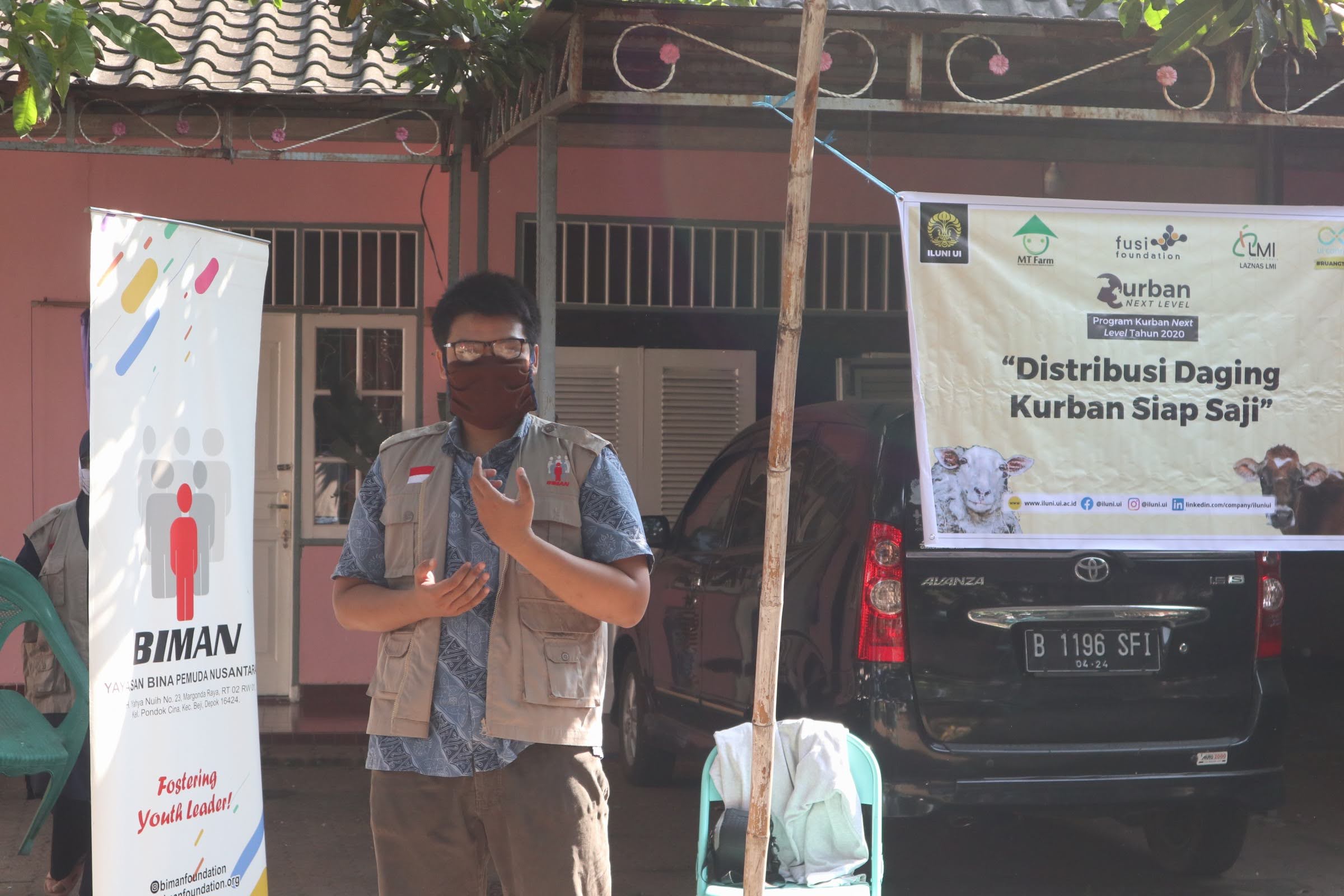 Distribusi Daging Qurban BIMAN & ILUNI UI 2020