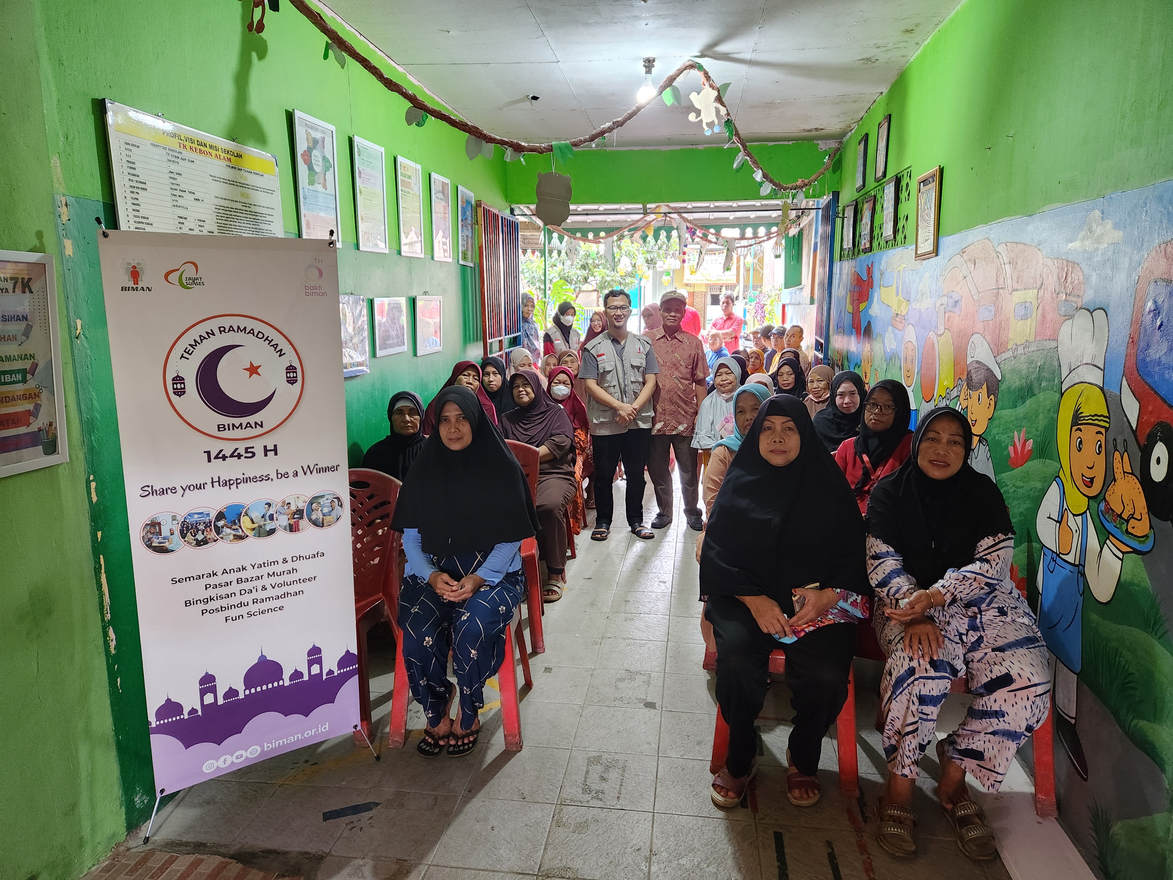 Demi Ketahanan Pangan, Biman Foundation Gelar Pasar Bazar Murah di Kecamatan Cipayung, Depok
