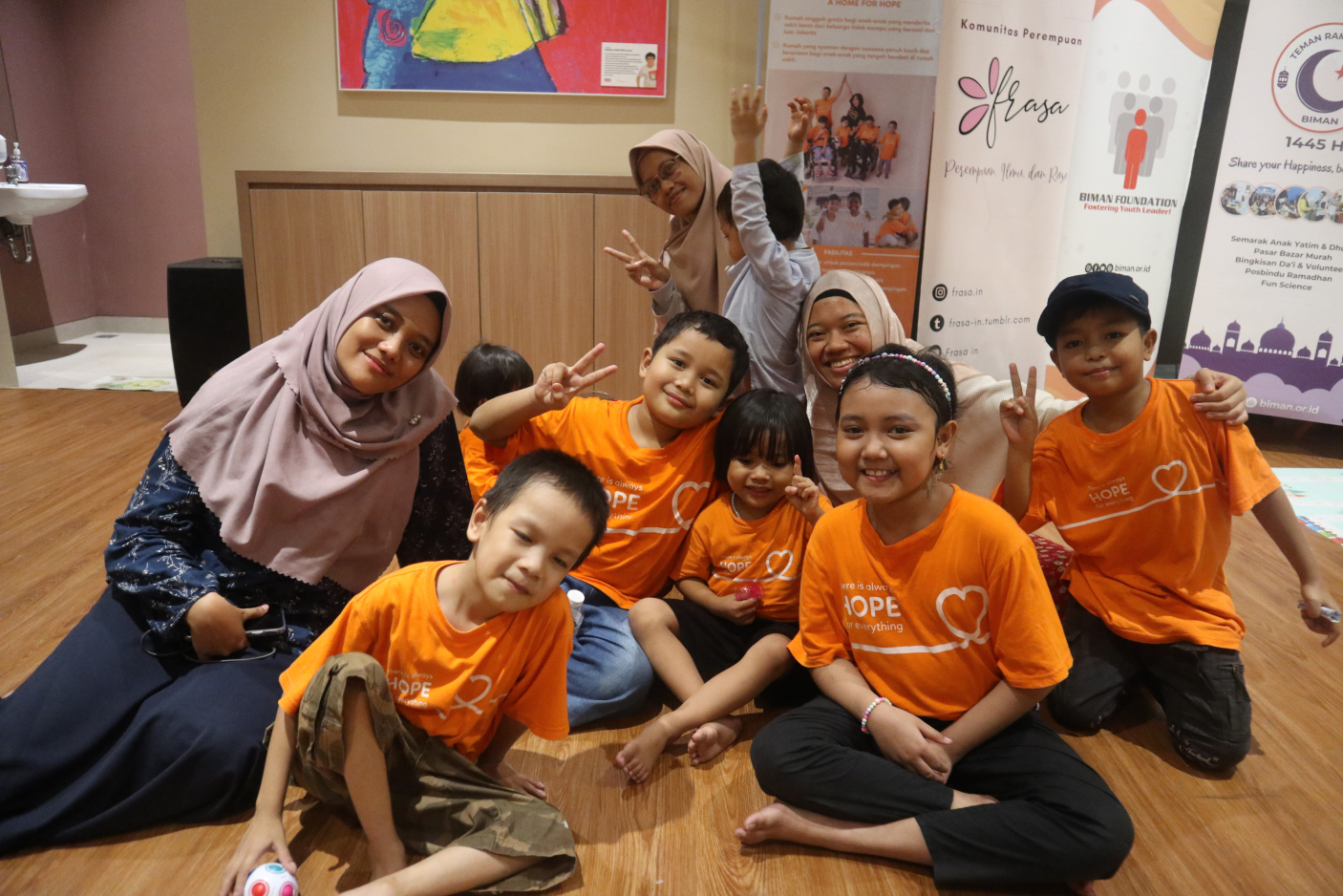 Fun Science bagi Penyintas Penyakit Berat Tidak Menular di Rumah Harapan Indonesia oleh Biman Foundation